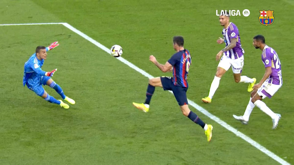 ¡No te pierdas los mejores momentos de Lewandowski en nuestro canal de YouTube! 🥹 👉