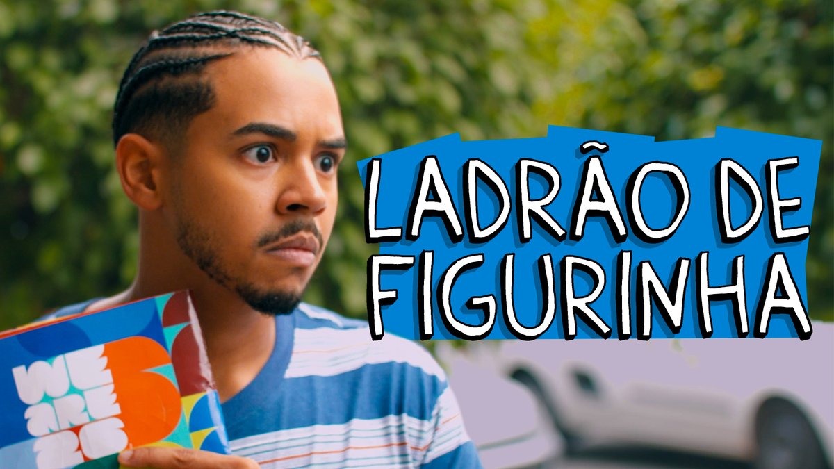 - Tu acha que eu não sei que isso aqui é figurinha do ladrão??? ▶️ VÍDEO NOVO | LADRÃO DE FIGURINHA