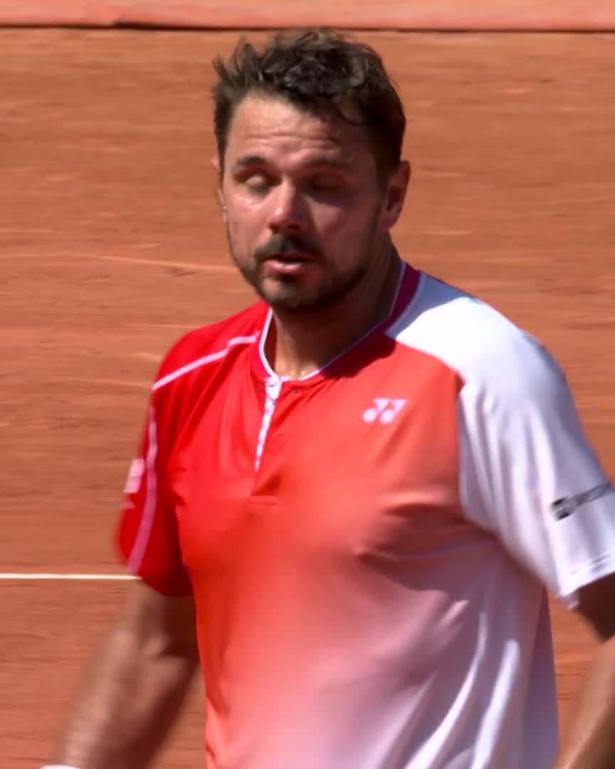 Stan's story at Roland-Garros ends here 🥺 #RolandGarros