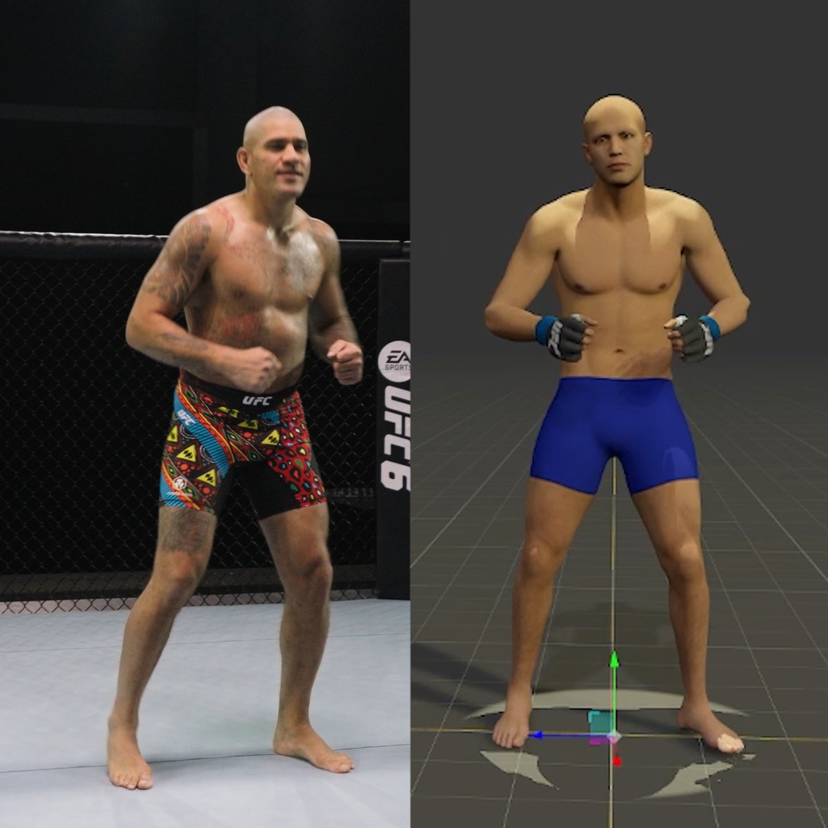 Fight like Poatan 👊🗿 Powered by markerless capture in #UFC6 Preorder UFC 6 🎮