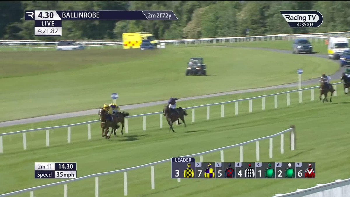 🟡⚫️ DADDY LONG LEGS much the best in the opener at Ballinrobe - came there tanking and won with a fair bit in hand. 👀 Galway Hurdle redemption after being f*cked at the start in 2024?