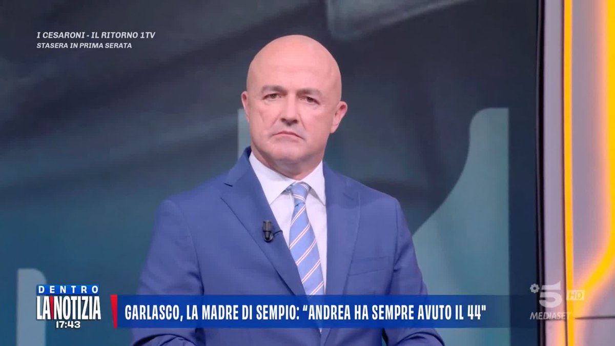 #Garlaco, la mamma di Andrea Sempio: "Andrea ha sempre avuto il 44". #DentrolaNotizia