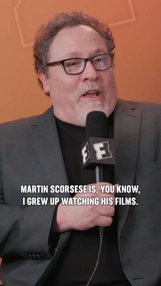 "It was a once in a lifetime thing for me." Jon Favreau discusses how much fun directing the legendary Martin Scorsese in #TheMandalorianAndGrogu was.