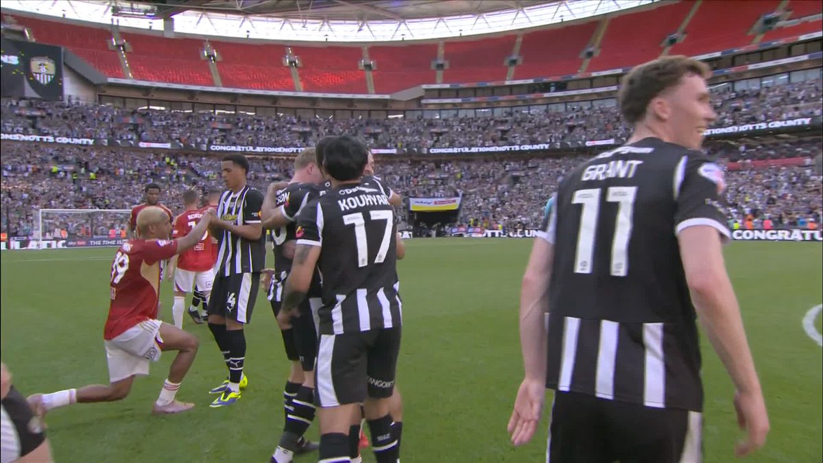 NOTTS COUNTY ARE BACK IN LEAGUE ONE! 🤩