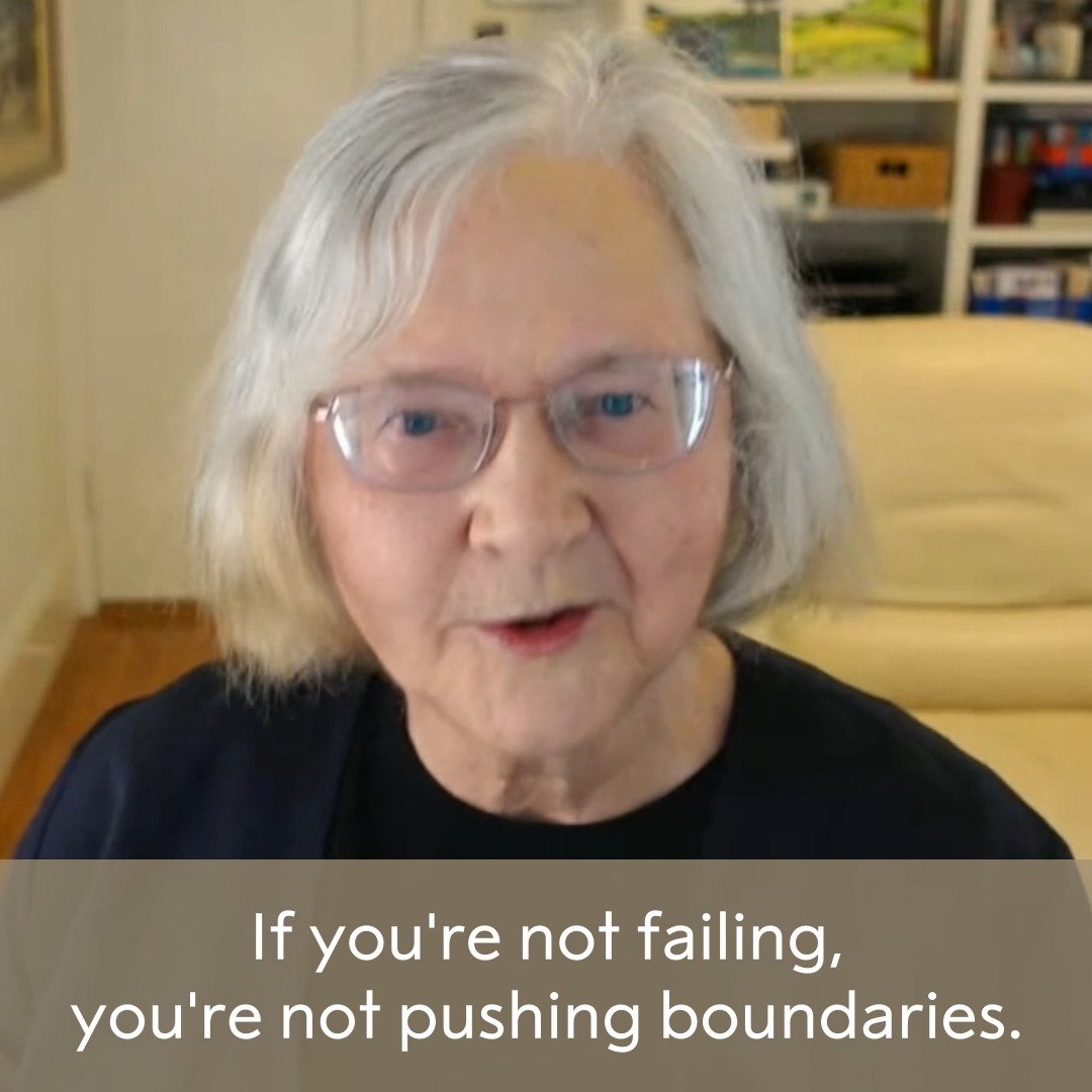 "If you're not failing, you're not pushing boundaries." Hear medicine laureate Elizabeth Blackburn speak about the valuable lessons we can learn from failure.