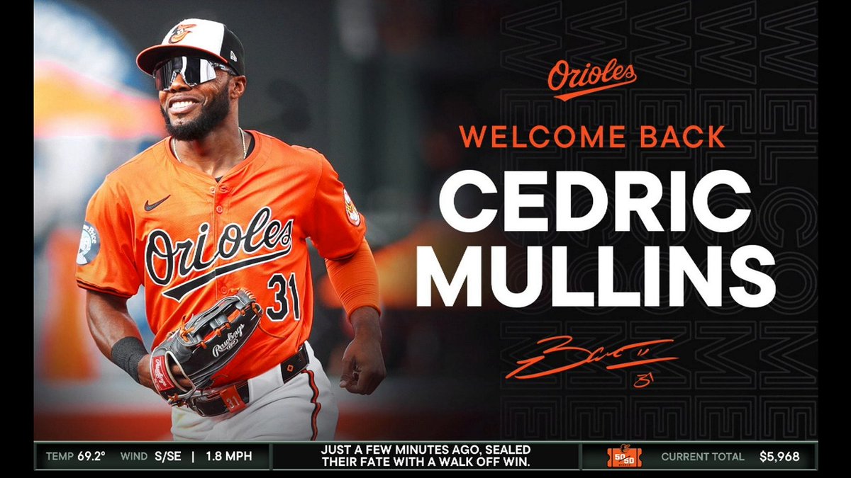 Welcome back to The Yard, Ceddy 🧡