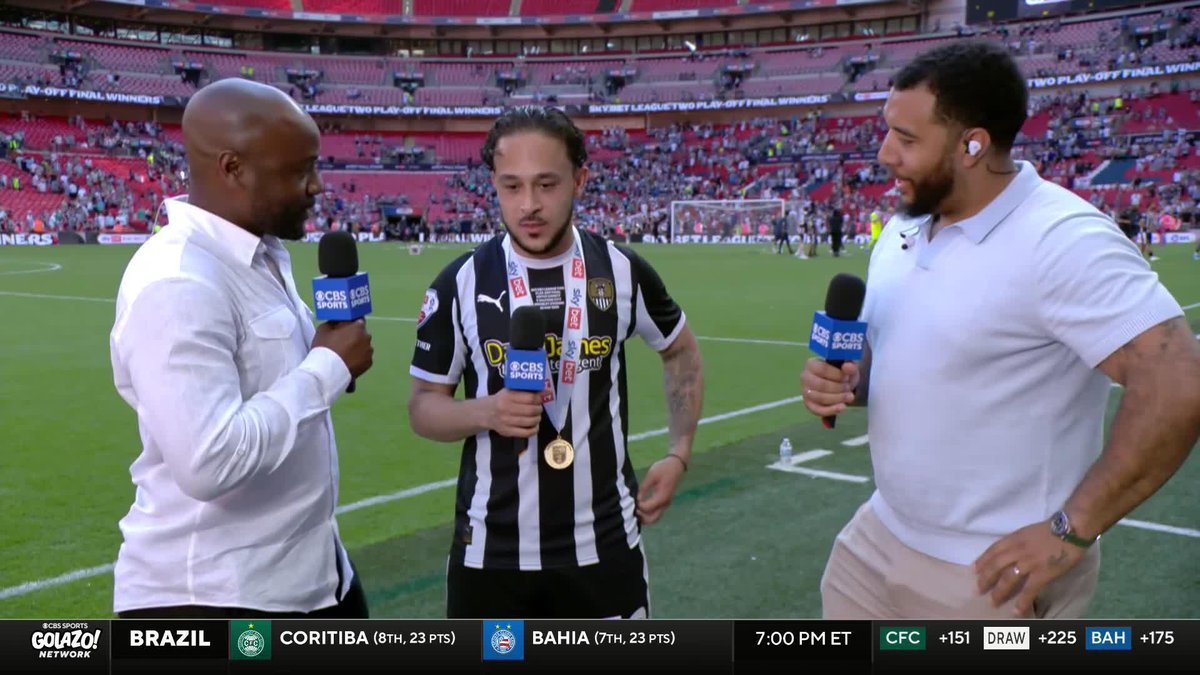 "I just want to excite people... I just love playing football, having fun, expressing myself." Notts County POTM Jodi Jones on his attacking mindset when it comes to football 🏅