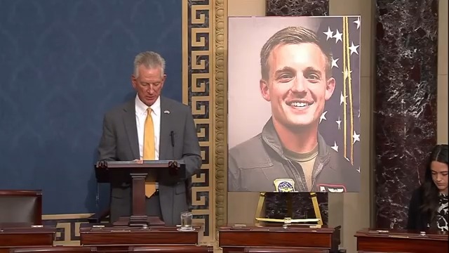Alex Klinner of Auburn was one of the six service members killed earlier this year during a refueling mission in the Middle East. He was an excellent pilot, but friends say he shone the brightest in his role as a husband and father. We mourn the loss of a young hero gone too soon, but his legacy lives on.
