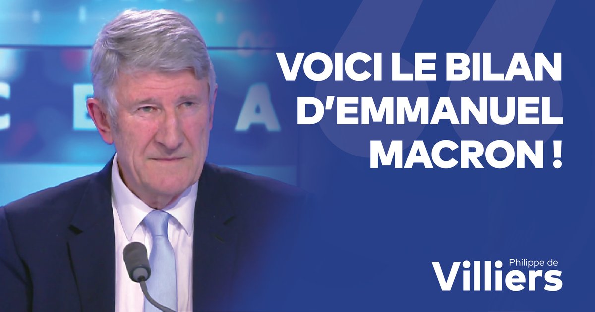 🎙️ Avec Emmanuel Macron, la France a perdu la maîtrise de son destin : finances publiques, sécurité, démographie, souveraineté et diplomatie. L’État ne semble plus assurer pleinement sa mission première : protéger. 🔗 Émission complète : #FaceAPhilippeDeVilliers #FADV #CNews