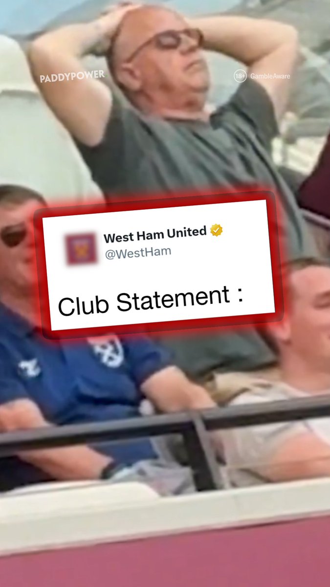 West Ham have officially been relegated to the Championship, meaning this week's #FanDenial is coming straight from East London... 18+ GambleAware