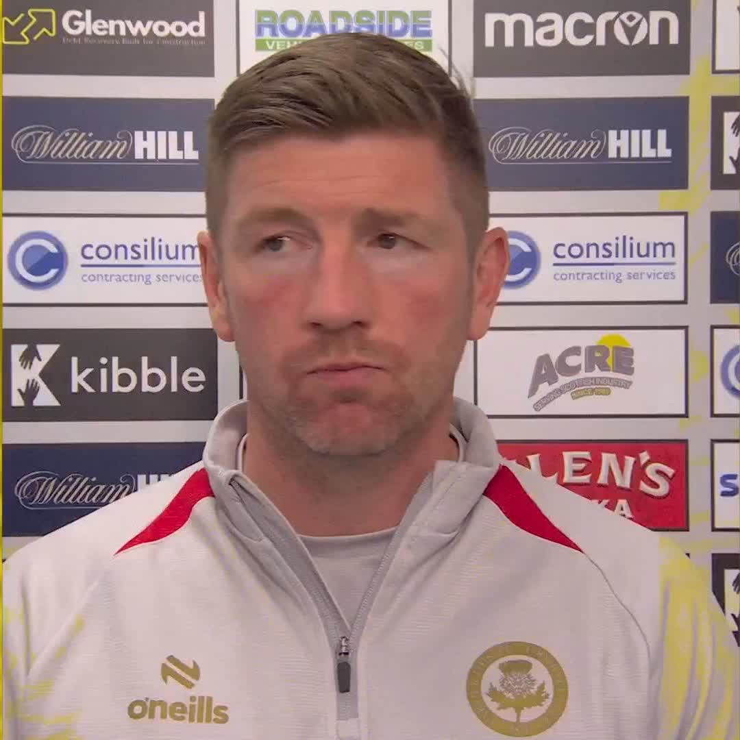🗣️ "It's the club's 150th anniversary, what a wonderful way to finish it off" Partick Thistle head coach Mark Wilson ahead of his side's play-off second leg against St Mirren ⤵️