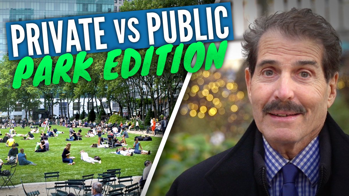 My government paid $2 million! for a bathroom in a park. Yet it’s often empty, and it’s already missing a sink. By contrast, this public but PRIVATELY RUN park spent much less, while renovating a public toilet so well that people line up to use it.