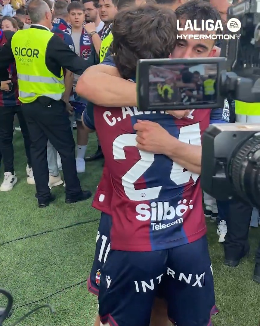 ๐ Un golazo para entrar POR LA PUERTA GRANDE en LALIGA EA SPORTS. ยกSe cumple un aรฑo desde que el Levante UD ascendiรณ en El Plantรญo gracias a un tanto de Carlos รlvarez! LALIGAHistory