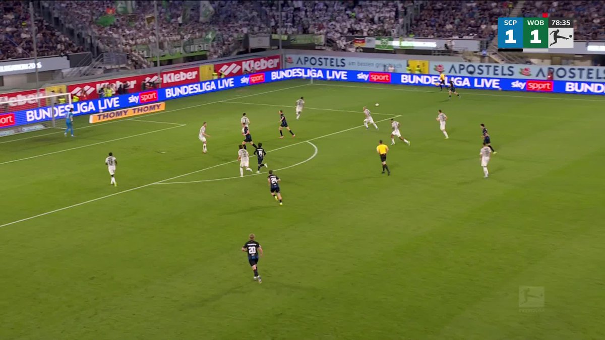 Eriksen ist im Strafraum mit der Hand dran! 👀 Kein Elfmeter, trotz großer Proteste! ❌ 👉 Die Bundesliga LIVE auf SKY SPORT 📺📱🖥️ #skybundesliga #bundesliga #scpwob