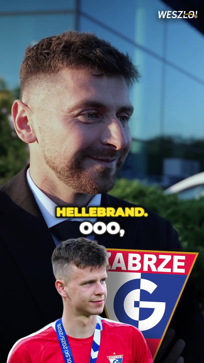 Bartosz Nowak, piłkarz sezonu Ekstraklasy 2025/26: 🗣 Ja na "piłkarza sezonu" głosowałem na Patrika Hellebranda Potrafię docenić to, jaką robotę robi w rozegraniu. Pociągnął Górnika do takich sukcesów, jakich dawno nie było.