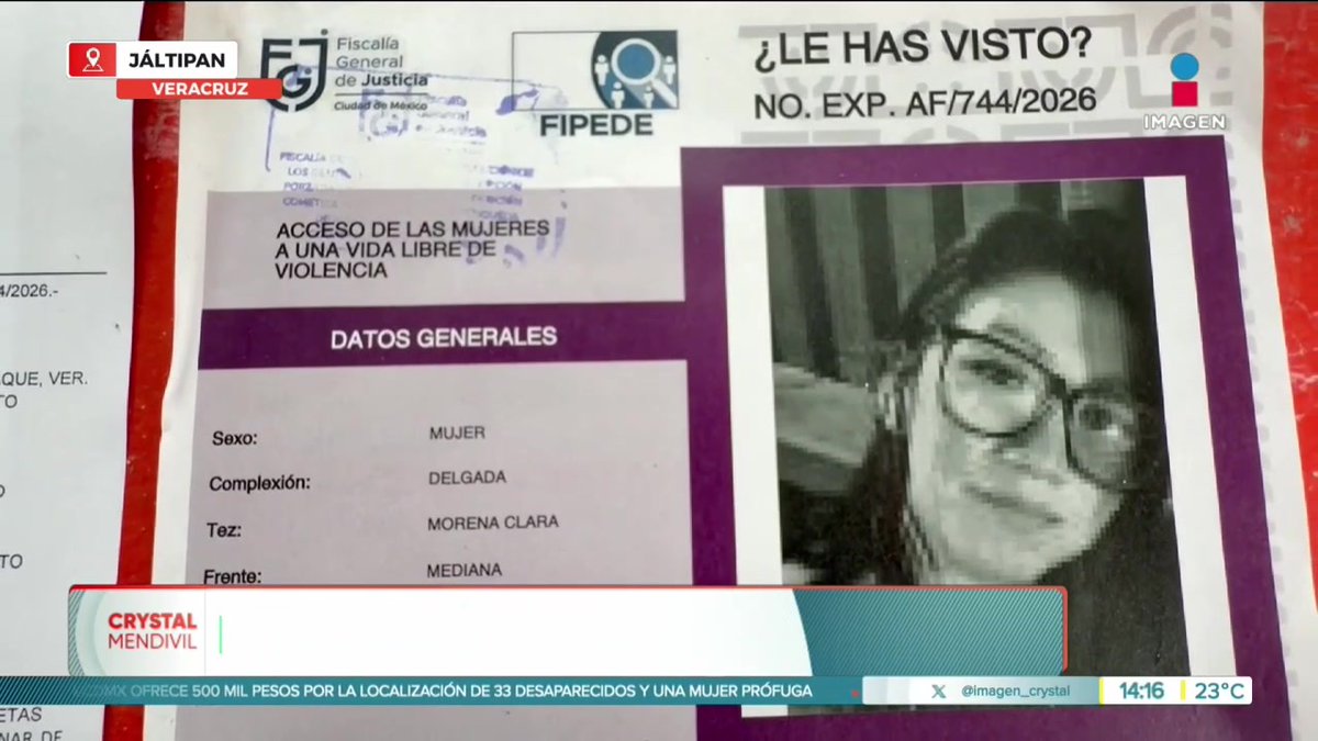 “Le hicieron una oferta de trabajo, me dijo que iba a trabajar, que iba a transbordar de México a Monterrey y ya de ahí no supe nada de mi hija", Lizbeth, de 36 años, salió de la terminal de #Acayucan #Veracruz el 3 de mayo y desde entonces no se sabe nada de ella