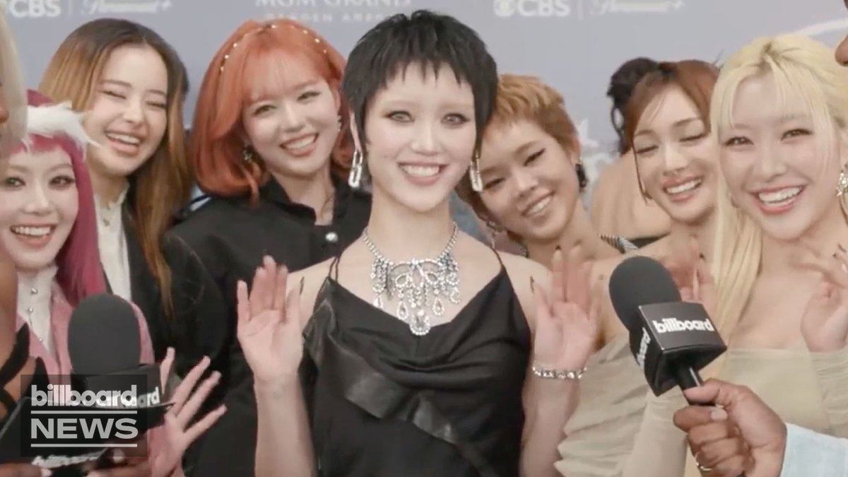 XG tease what to expect from their upcoming world tour, including solo stages, while on the #AMAs red carpet with Billboard News. 👀