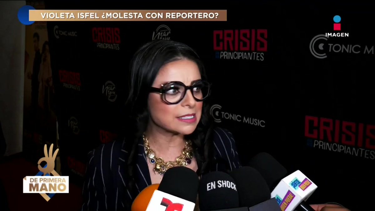 ¡Violeta Isfel EXPLOTA contra reportero al ser cuestionada por 'museo' de Antonella de 'Atrévete a Soñar'! Asegura que su público le pide contenido sobre el tema #DePrimeraManoTV👌 de lunes a viernes 3 pm por el 3.1 de #ImagenTelevisión:
