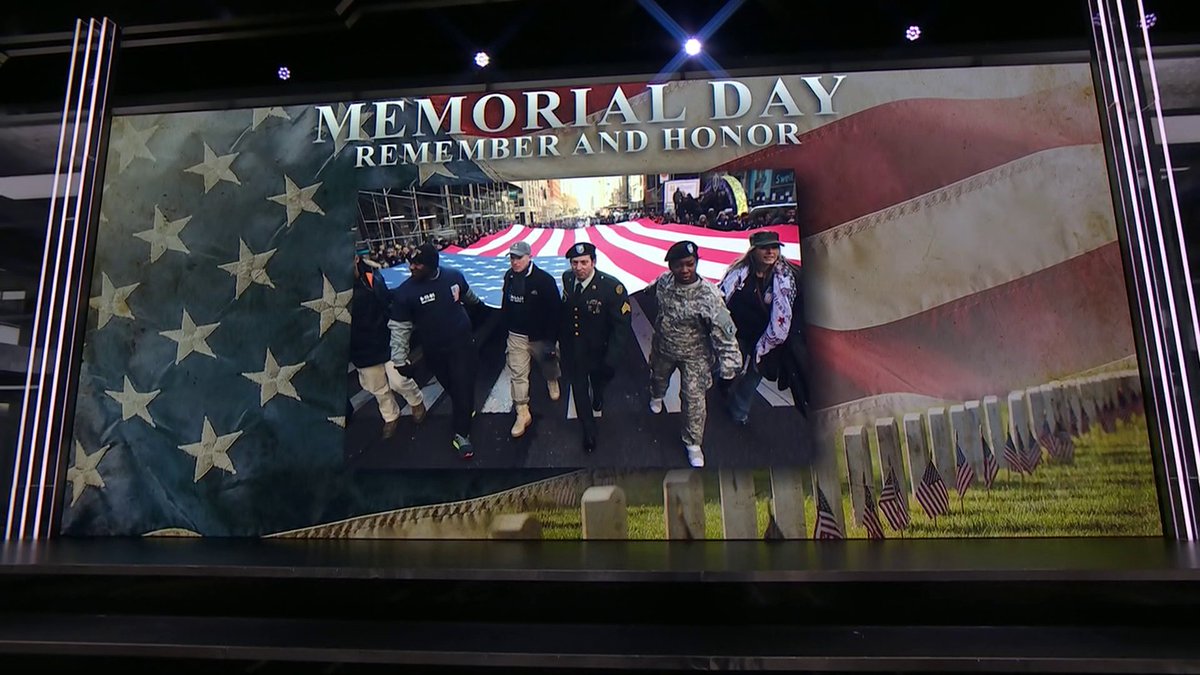 "We owe them, all those who have given their lives on battlefields around the world, every ounce of gratitude we can muster." Inside the NBA gives a special tribute to all those who have served on this Memorial Day 🇺🇸