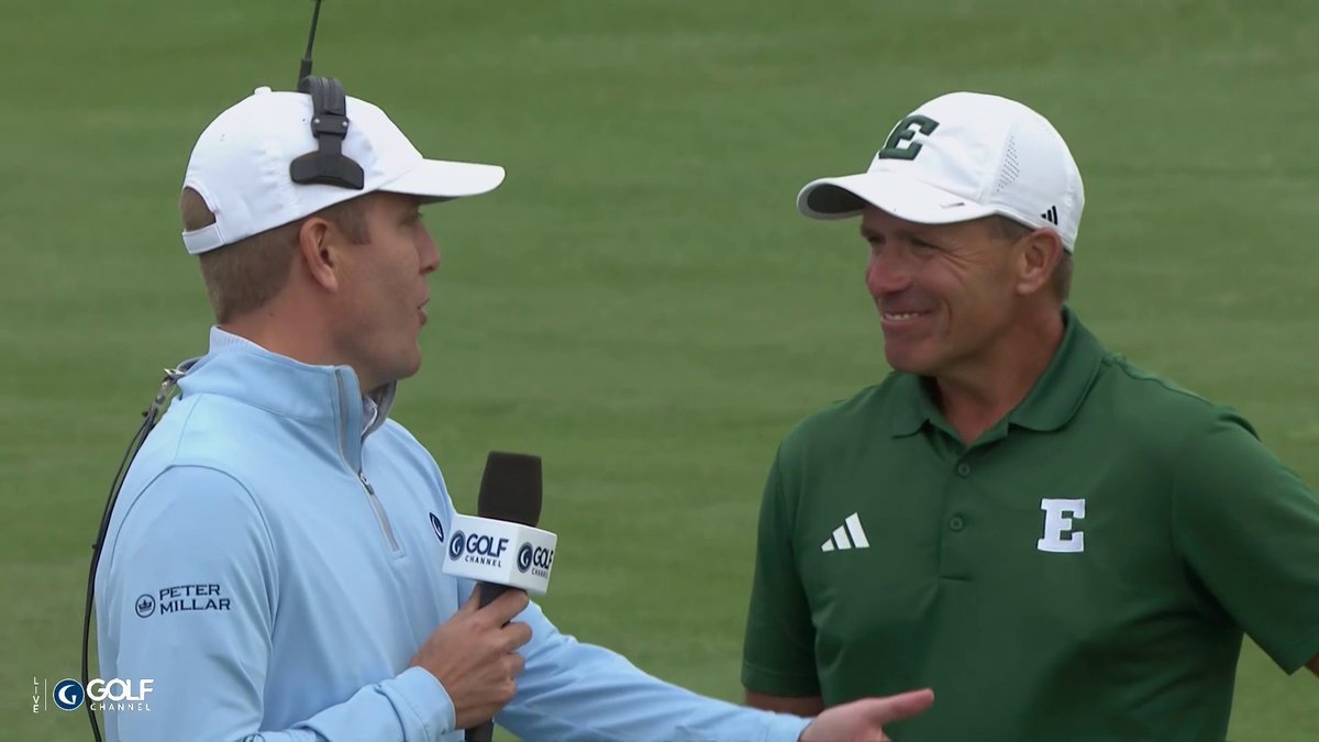 "Round of the day? Round of our program's history right there" -- Josh Brewer Eastern Michigan on a Cinderella run right now 🥹