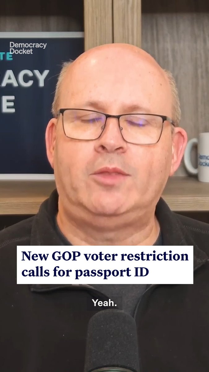 A birth certificate proves citizenship in this country. Trump does not want that to be the case. If the Supreme Court rules in Trump’s favor in the birthright citizenship case, a U.S. passport will be the only way to prove citizenship. “If you don’t have [a U.S. passport], you’re not going to be able to register to vote,” Marc Elias said.