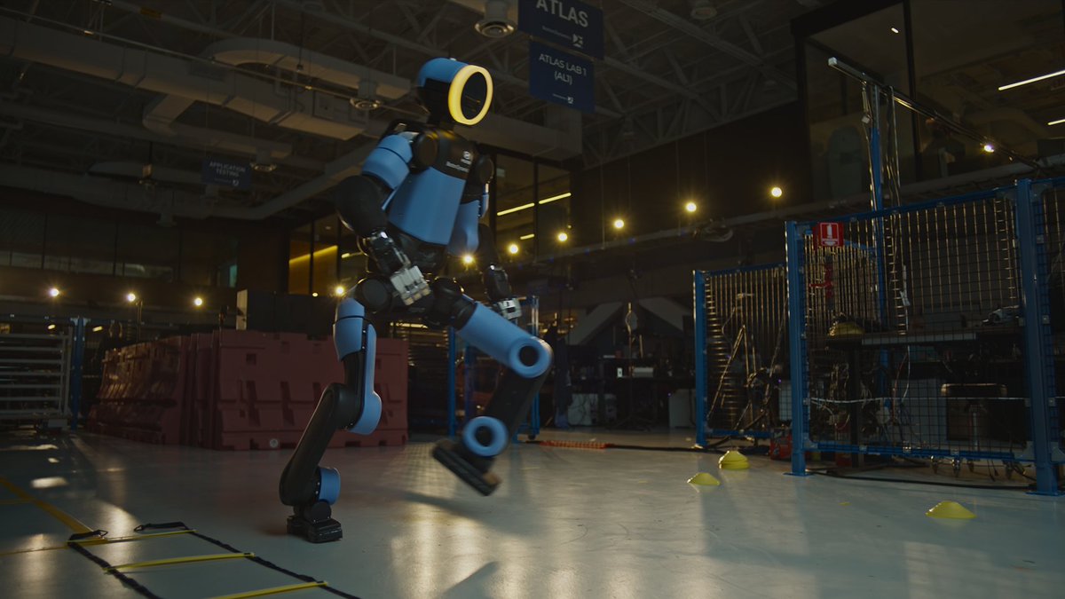 Atlas takes its first steps into the world of football From basic drills to celebrations - every step is a beginning Next Starts Now