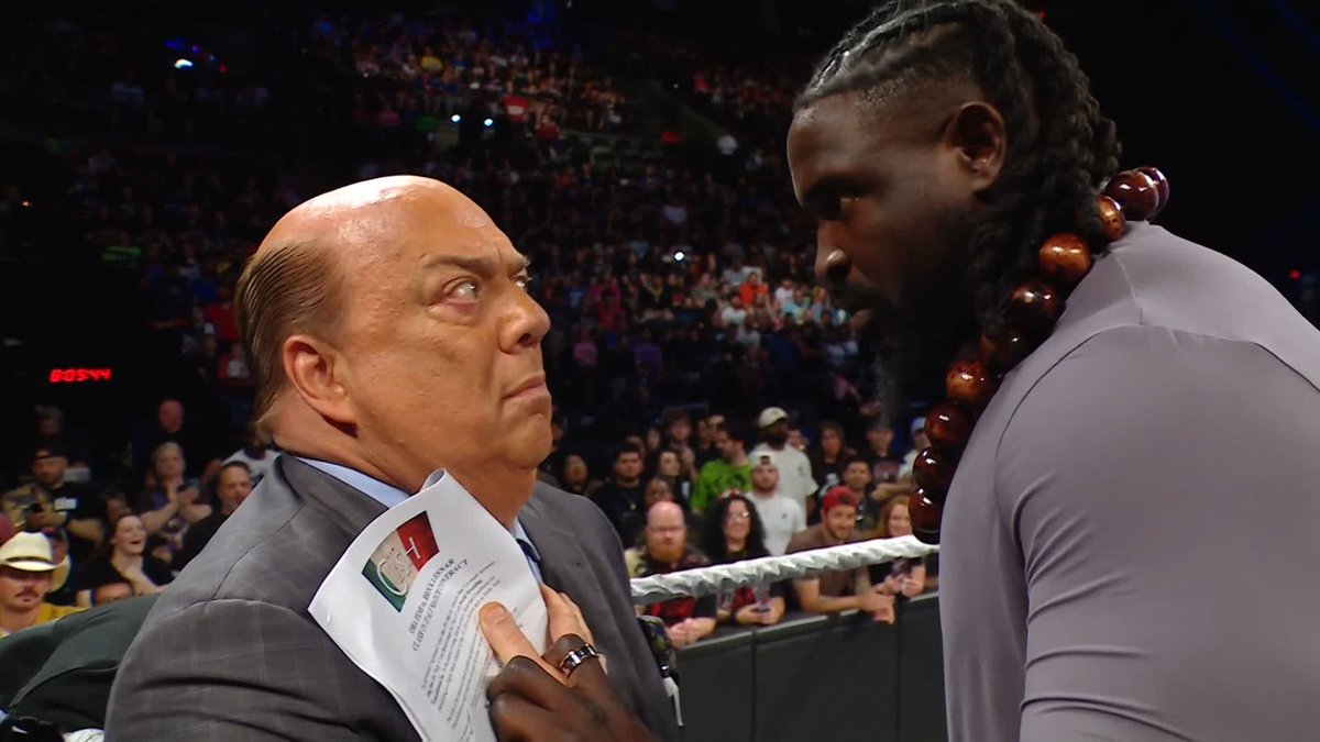 "This is the FINAL chapter" 😤 @obaofwwe has officially signed the contract for the rematch with Brock Lesnar at Clash in Italy!