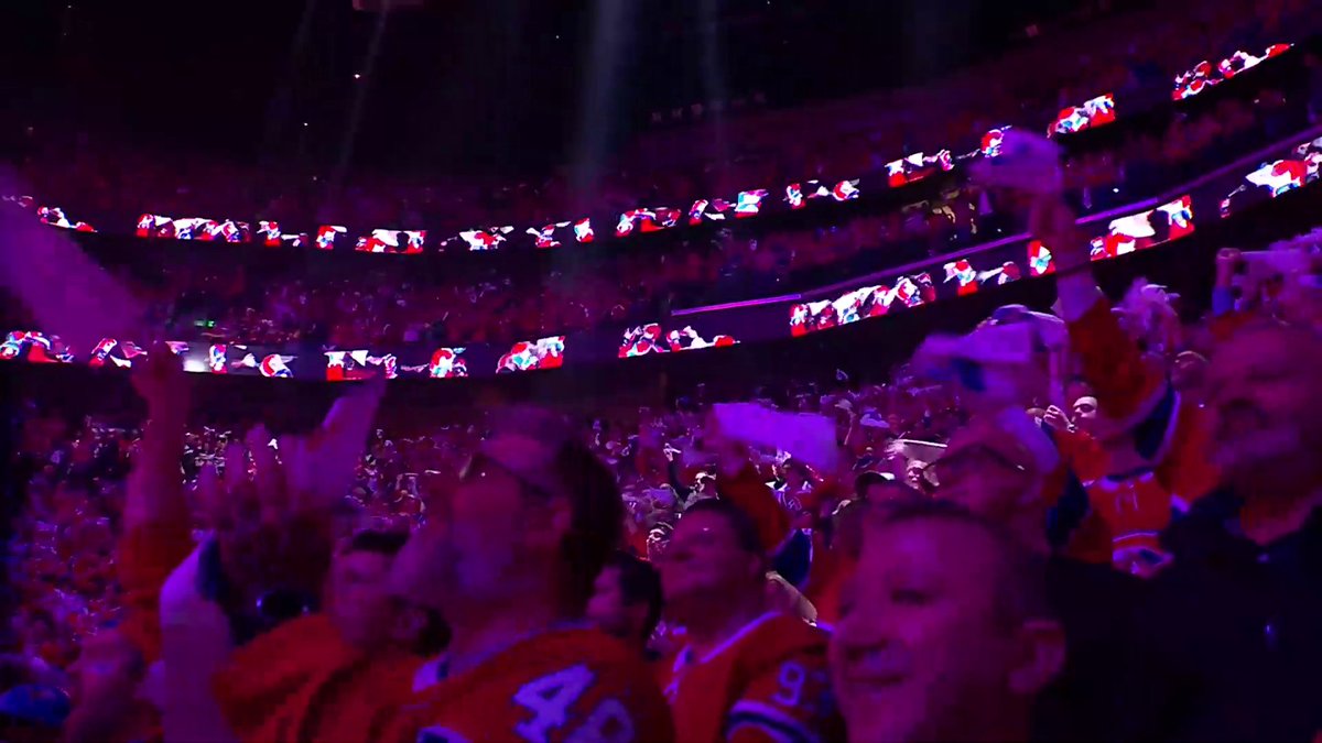 IT'S ELECTRIC AS ALWAYS IN MONTREAL 🤩 #StanleyCup 🇺🇸: NHLonTNT 🇨🇦: Sportsnet & TVA Sports