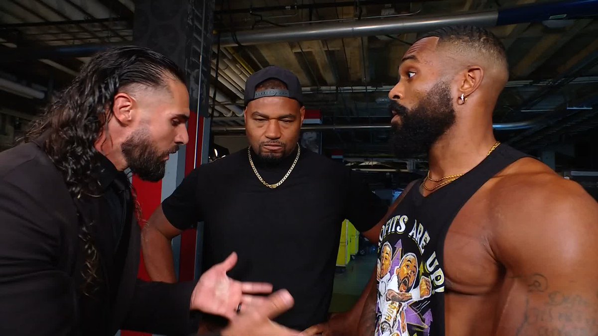Are Seth Rollins and Montez Ford on a collision course tonight? 👀 Seth Rollins | 𝕂𝕚𝕟𝕘 𝕋𝕖𝕫