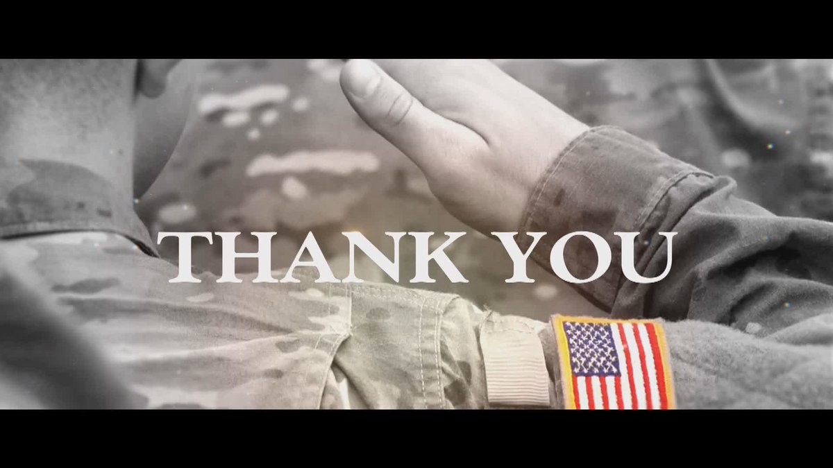 On this Memorial Day we say, Thank You.