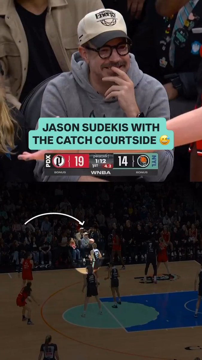 Jason Sudekis was ready when his moment came!