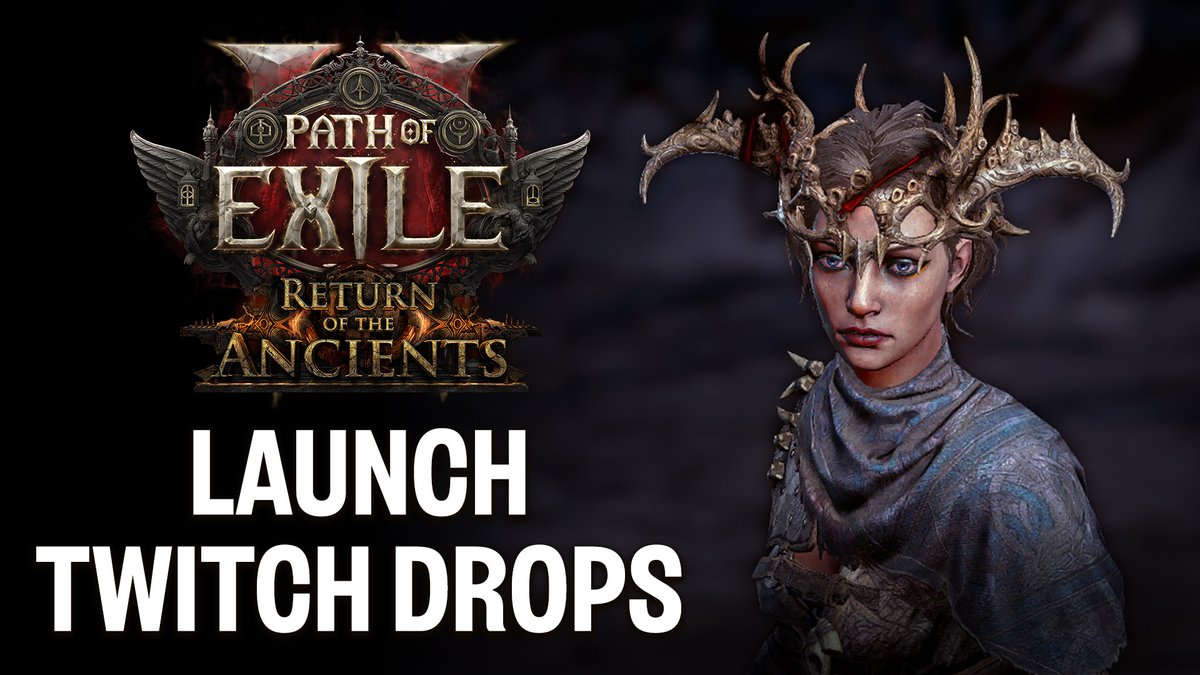 The Return of the Ancients arrives with two weeks of new Twitch Drops 👁️🔥 In addition, support your favourite Path of Exile 2 creator to earn the Verisium Parasite Pet!