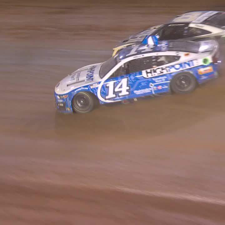 Kyle Busch won in the final turn at Bristol Dirt in 2022! This was his only Cup Series win where he only led one lap of the race.