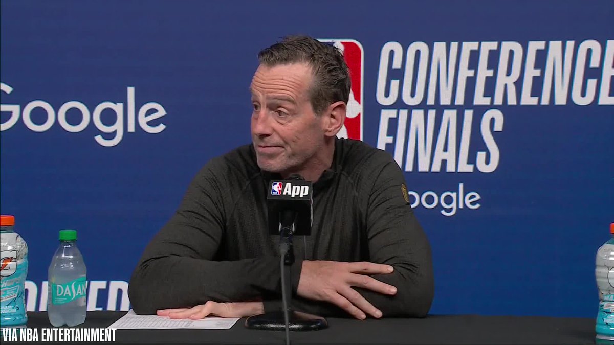 Kenny Atkinson said losing the Game 6s in the previous rounds hurt the Cavaliers "We win those Game 6s we beat the Knicks - I'm not saying that, but I think it gives us a better chance. But the density of the frequency of the games played a part in it"