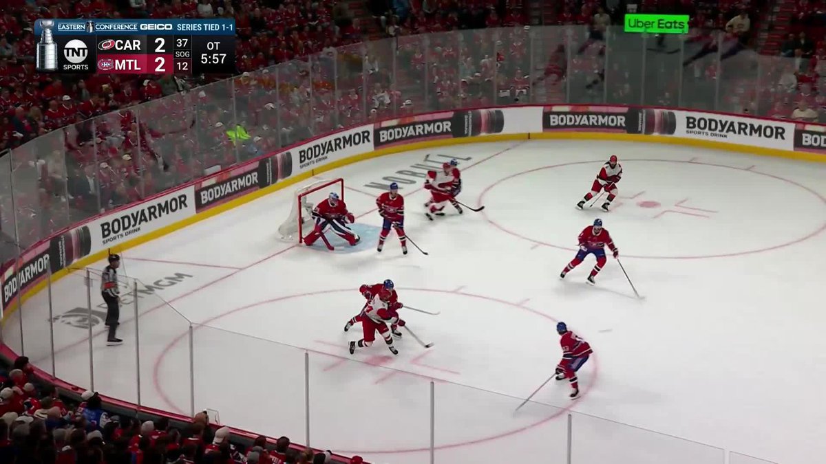 SVECH WINS IT IN OVERTIME, BACK TO BACK OT WINS FOR THE CANES WHO GO UP 2-1!!!! 🔥🚨