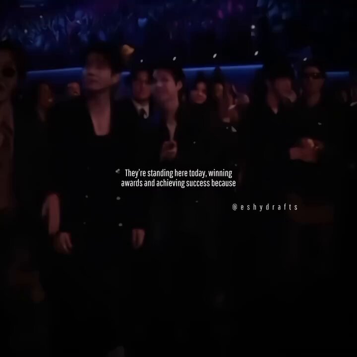 bts is really the definition of “started from the bottom now we’re here”