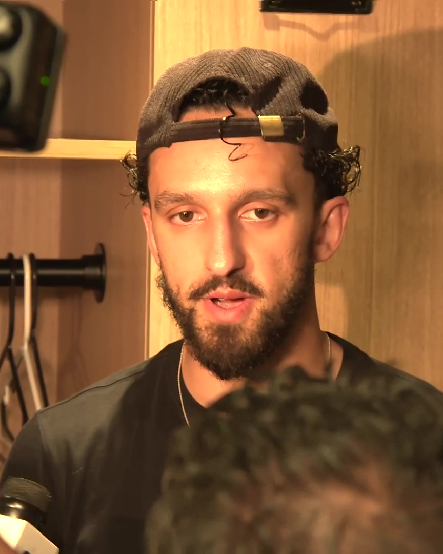 "I love Knicks fans. I love New York." - Landry Shamet