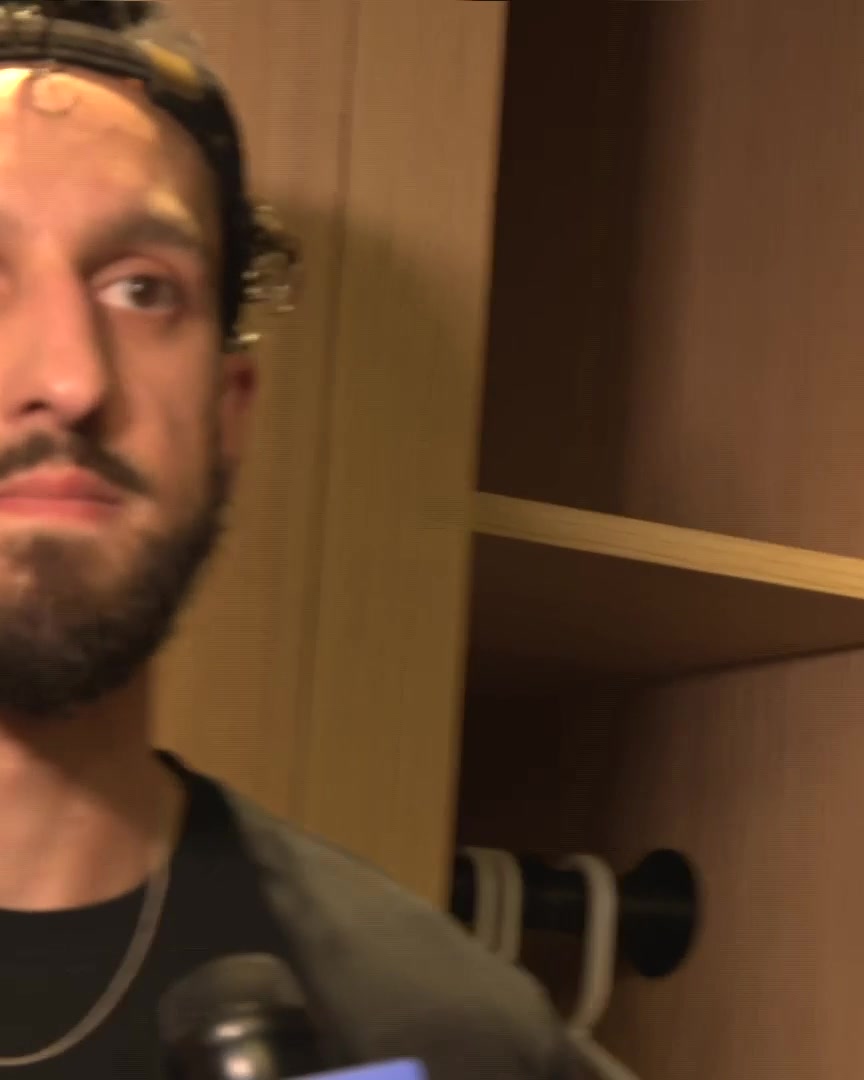 "We're excited. On to the next one, but we'll enjoy it for a couple days." Landry Shamet talks about the Knicks' celebrations after advancing to the NBA Finals: