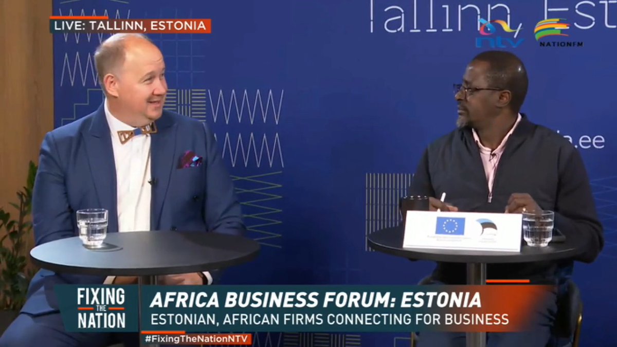 Estonia to officially open its Kenyan embassy in Nairobi later this year, Ambassador Daniel Schaer confirms. New mission will serve as a key hub for trade, technology and deeper bilateral ties between the two nations. #FixingTheNationNTV Nation FM Eric Latiff Nomadic Panda 🐼 Fellaris Wambui