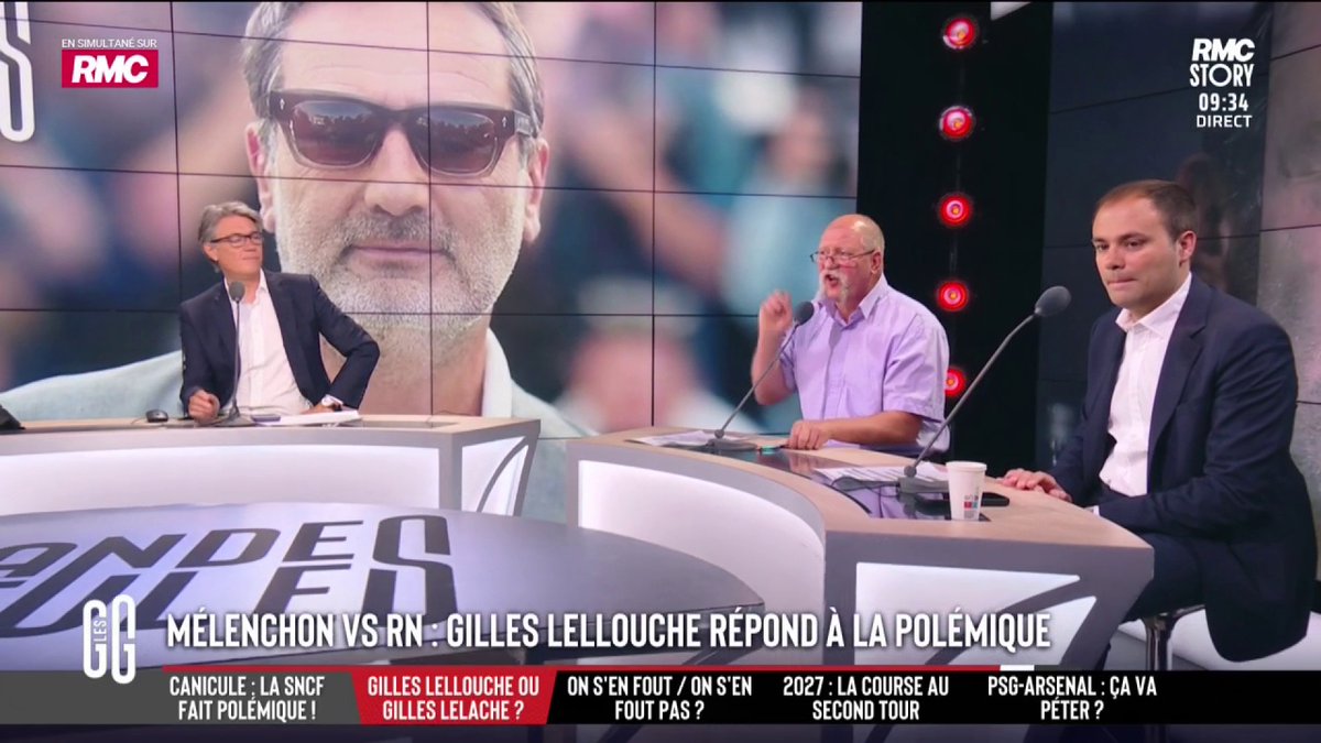 🎞️ Gilles Lellouche, traité de "Gilles le lâche" 🎙️ Didier Giraud : "Pourquoi Gilles Lellouche n’a-t-il pas répondu à la question en conférence de presse ? Peut-être pour ne pas avoir à leur dire que LFI était aussi radicalisée et extrémiste que le RN" #GGRMC
