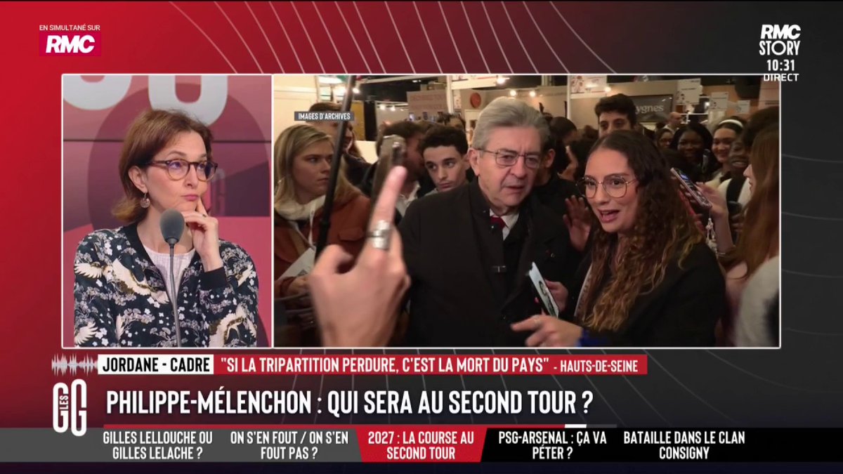 🗳️ Philippe-Mélenchon : qui sera au second tour ? 📞 Jordan au 3216 : "Revivre un simulacre de législatives 2024, au secours. Aucun ne va dans la bonne direction. Ils ont tous des programmes qui sont déficitaires économiquement. La politique du moins pire ne me va pas" #GGRMC