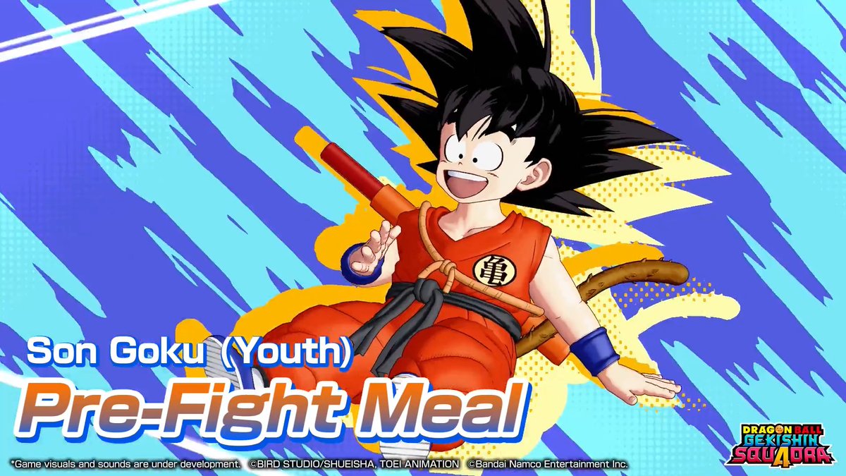 Add these new Son Goku (Youth) and Legendary Super Saiyan Broly emotes to your collection!✨ Son Goku (Youth) arrives 5/26 (PT)! Check out the video!✅ #GekishinSquadra #Squadra #DragonBall