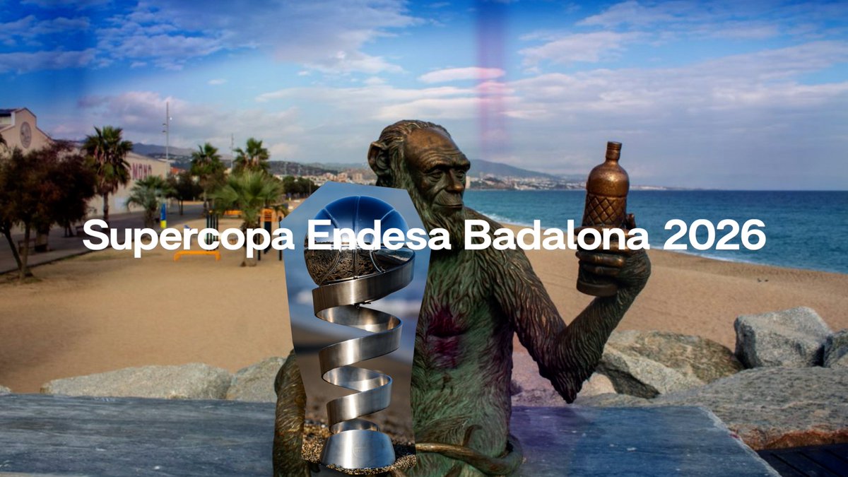 💚 BADALONA respira mucho 𝙗𝙖𝙡𝙤𝙣𝙘𝙚𝙨𝙩𝙤... ¡Y lo hará todavía más el 19 y 20 de septiembre, porque acogerá la #SupercopaEndesa 2026! El primer título de la temporada se decidirá en el Palau Municipal d’Esports de Badalona por primera vez en la HISTORIA 👏