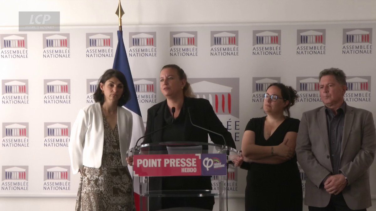 "Je rappelle que détester Jean-Luc Mélenchon, détester la France insoumise, n'est pas un programme'", déclare Mathilde Panot, qui interpelle la "gauche non-mélenchoniste". #DirectAN