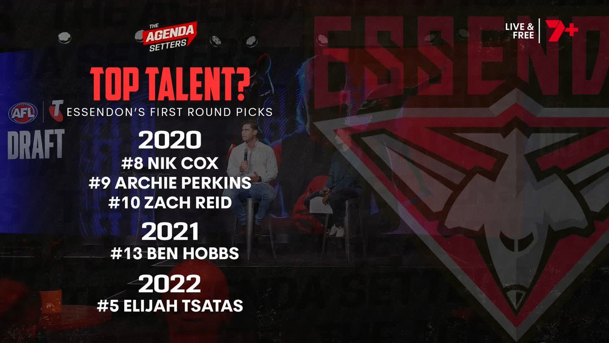 "I think they (Essendon) felt incredible pressure to bounce back really quickly out of [the supplements saga]. In my view, it resulted in wanting to always bounce, always find the next player." Brad Scott on Essendon's list strategy 👉