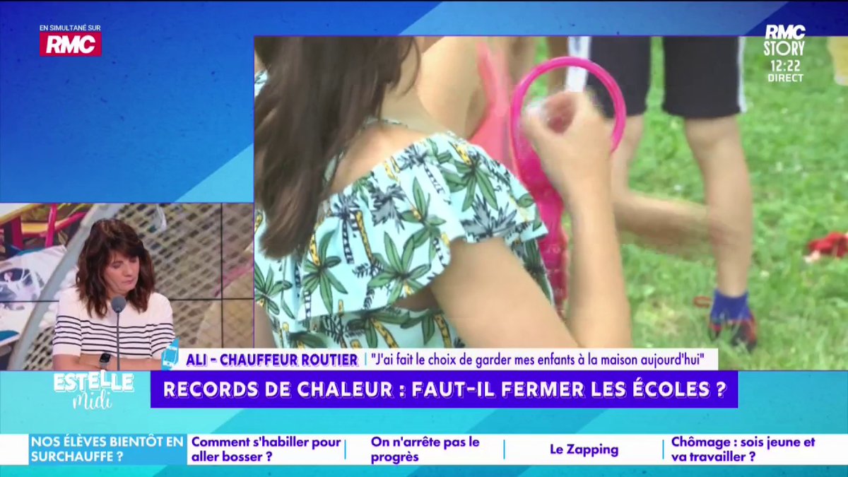 🏫 Chaleur : fermer les écoles ? 📞 Ali : "Mes enfants vont rester dans la piscine cet aprèm ! Mon rôle de parent c'est de protéger mes enfants ! Quand je vois le thermomètre à 35C, les envoyer dans une salle avec 28 élèves, je ne vois pas l'intérêt ! J'assume les conséquences"