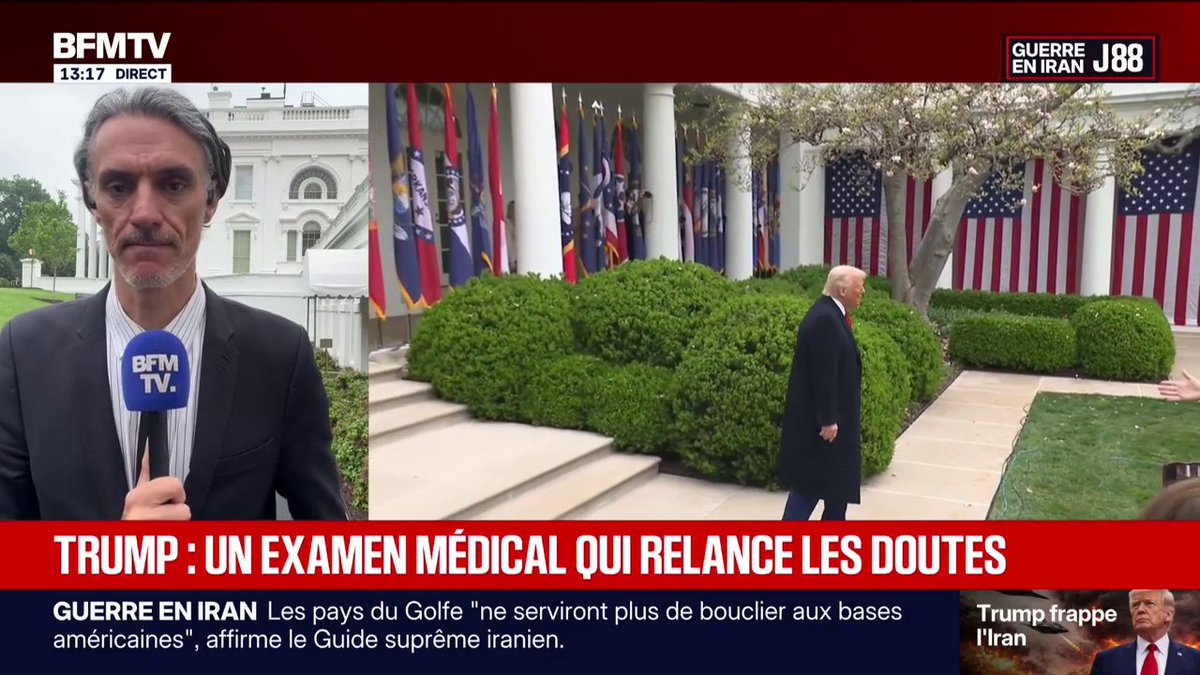 Donald Trump se soumet à un examen médical et relance les doutes sur son état de santé
