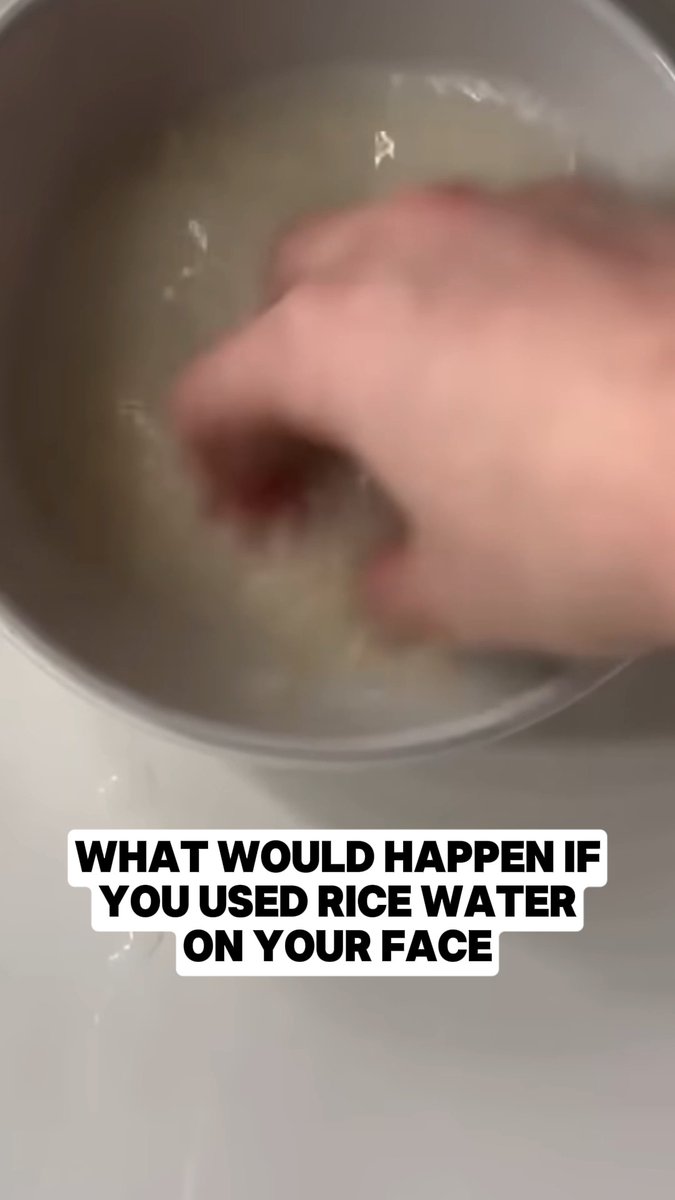 This is what would happen if you used rice water on your face for 2 weeks! Dr. Eric Berg, DC, not MD; information only