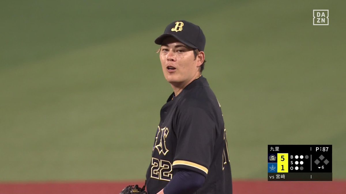 鉄腕のごとく 九里亜蓮 ベイスターズ打線を 8回7奪三振1失点に抑え、5勝目！ ⚾️DeNA×オリックス #Bs2026 #だったらDAZN
