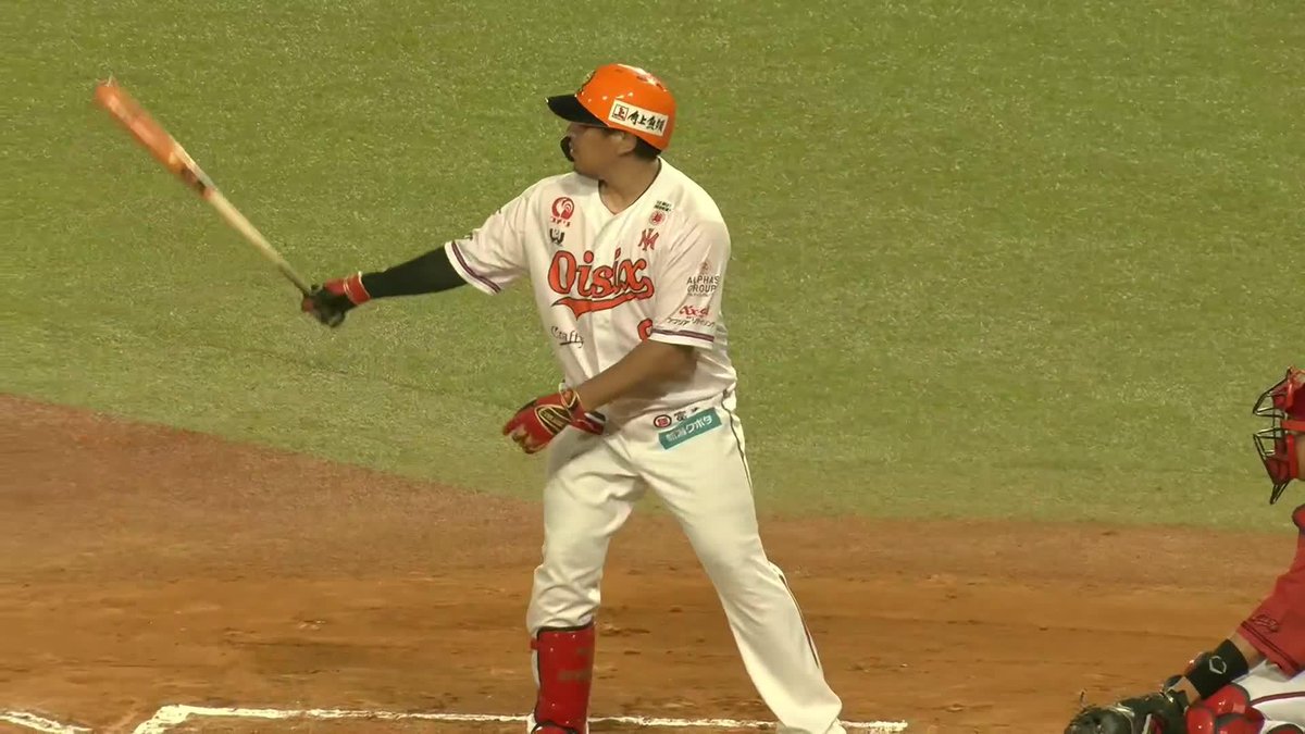 持ち前の勝負強さ 松山竜平 古巣相手に 勝ち越しとなるタイムリー! 1塁ランナーウォーカーも激走! ⚾オイシックス×広島(ファーム) #イージースポーツ #albirex #だったらDAZN